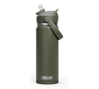 CamelBak Thrive Flip Straw VSS Gourde Moss 600 ML | Acier isolé sous vide, couvercle anti-fuite, facile à boire, composants faciles à nettoyer, poignée de transport intégrée