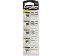 Camelion 1,55 V SR43 Lot de 5 piles bouton à l'oxyde d'argent (Pack de 5)