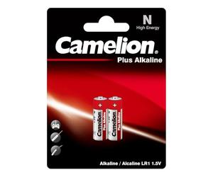 Camelion 11000201 Pack de 2 Piles Alkaline Plus LR1 Lady