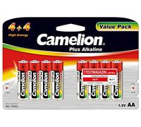 Camelion 11044806 - Plus Alkaline Batterien LR6 / AA / Mignon, 8er
