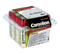 Camelion 11100622 Plus Alkaline Batterien Box 6LF22/ 9Volt Block/ 6er Pack