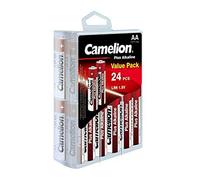 Camelion 11112406 Boîte à accrocher de 24 piles alcalines AA