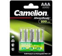 Camelion 17408403 Always Ready Premium NI-MH Akku HR03/ AAA/ 800mAh - 4er Pack
