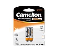 Camelion Piles rechargeables AAA (HR03) NiMH 1100 mAh – Pack de 4
