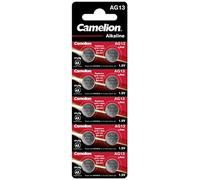 Camelion AG13/LR44/LR1154/357 Pack de 10 Piles jetables pour Appareil Photo