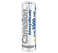 Camelion 17425206 Pack de 2 Piles Rechargeables Always Ready NiMH HR6 AA 2500 mAh