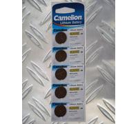 CAMELION Camelion Pack de 5 CR2032 Lithium 3 Volt piles bouton