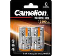 Camelion - Lot de 2 Accu Rechargeable NiMh Baby C 3500 mAh 1,2V