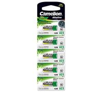 Camelion Lot de 5 Piles A23 12,0Volt, 12V, Alkaline [ Piles spéciales ]
