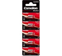 Camelion Lot de 5 Piles Alcaline Plus 6v 4LR44 1414A