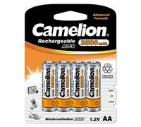 Camelion 17025406 Batterie rechargeable 4 accus R06 / AA / 2500 mAh sous blister