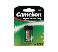 CAMELION Pile Saline 6F22/9V BL1 Super Heavy Duty