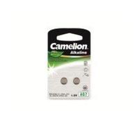 Camelion Piles bouton AG7 alcalines - x2