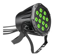 Cameo CLPSTTRI12IP Outdoor PAR TRI 12 IP 65 Projecteur LED avec boîtier 12x3 W RGB Noir