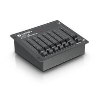 Cameo CONTROL 6 - Contrôleur DMX 6 canaux | Grande facilité d'utilisation ; boîtier en métal robuste ; noir