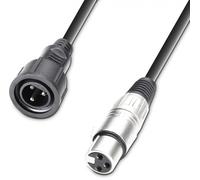 Cameo DMX ADAPTER OUT - Câble adaptateur pour projecteur extérieur IP65, connecteur IP65 vers - Câbles Adaptateurs