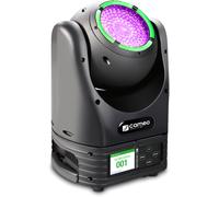 Cameo MOVO BEAM Z100 - Projecteur asservi avec couronne de LED, rotation illimitée et zoom - Moving Head Spots und Beams