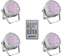 Cameo ROOT PAR 4 WH SET 1 Projecteur PAR LED Nombre de LED (détails): 7 4 W blanc