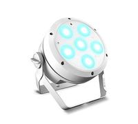 Cameo Light Projecteur PAR LED ROOT® PAR 6 WH RGBAW + UV 6 x 12 W