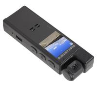 Caméra 4K portée sur le corps, connexion Wi-Fi, écran couleur 1,3 pouce, vision nocturne IR, enregistreur vidéo portable HD 1080P avec objectif pivotant à 180°
