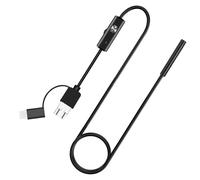 Caméra Borescope - Caméra pour Conduits Étanche IP67 - Câble de 3,5 m, Endoscope Industriel Portable Réglable pour Inspection de Plomberie