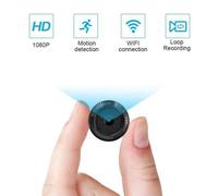 Camera Cachee sans Fil 1080P HD Mini Camera Espion WiFi avec Enregistreur Video/Detecteur de Mouvement/ Vision Nocturne/ Surveille SCB55