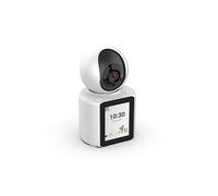 Avizar, XScreen Caméra WLAN orientable à 360 degrés avec écran et vision nocturne, Blanc
