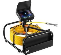 Caméra de canalisation 30m - Caméra d'inspection 4,3 pouces avec 6 LED réglables - Carte mémoire 16GB incluse