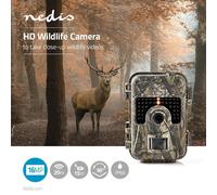 Caméra de chasse HD NEDIS 16 MP 3 MP CMOS Vision nocturne RW20/15 m microSD IP66 WCAM130GN
