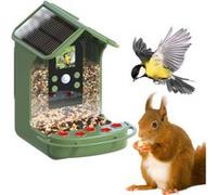 Caméra de chasse BirdyCam avec distributeur de nourriture vert
