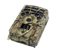 Caméra de chasse PR300A 12 mégapixels 480p discrète | Résistante aux intempéries IP56, objectif grand angle 120°, détection PIR 15m, infrarouge nocturne 15m, sans batterie
