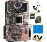 Caméra de chasse Usogood avec détecteur de mouvement, vision nocturne 2K, 36 MP, écran couleur 2,0 pouces, LED IR 850 nm, temps d'exposition de 0,3 s, norme IP66, étanche