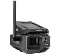 Caméra de chasse Vosker V150 LTE Wireless Outdoor Solar fonction time-lapse, Transfert dimages 4G, module GSM gris-noir Noir G