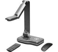 Caméra de documents DC990, visualiseur, projection en direct sur écran tactile ou projecteur, résolution ultra-HD de 13 mégapixels, supports de modèles jusqu'au format A3. Avec ou sans pied