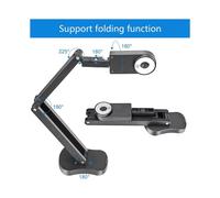 Caméra de Documents USB 4K pour Enseignants, Visualiseur 8 MP A3 avec Deux Microphones, Éclairage LED à 3 Niveaux, Inversion D'Image, Pliable