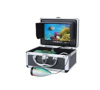 Caméra de pêche sous-Marine, 2 Pièces 7 ''HD 1080P DVR. Caméra De Pêche sous-Marine 1280 * 720 Fish Finder avec. 15 LED Blanches + Lumières Infrarouges pour Bateau(15m)