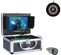 Caméra de pêche sous-marine, 7 pouces caméra HD1080P, lampe infrarouge sondeur, 15m 1080P avec DVR
