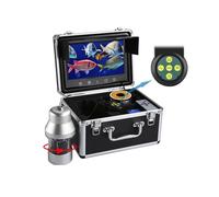 Caméra de pêche sous-Marine 9 Pouces Grand écran Couleur 1000TVL Fish Finder 360 ° Rotation Horizontale caméra étanche 30M câble
