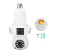 Caméra de sécurité à Ampoule, imagerie HD, Double Objectif, détection de Mouvement, connectivité WiFi pour Maisons intelligentes