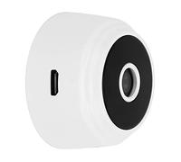 Caméra de sécurité, A9 Home Mini avec Coque Arrière Magnétique 1080p HD Espion caché à Distance sans Fil pour Bureau Cour Noir Caméra WiFi Portable pour Intérieur Extérieur (Blanc)
