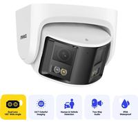 Caméra de sécurité ANNKE, résolution 6MP, vue panoramique 180°,1 PCS caméra-a
