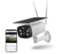 Caméra de sécurité Emos GoSmart IP-600 EYE avec Wi-Fi et panneau solaire