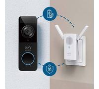Caméra de sécurité Eufy Battery Doorbell Slim 1080p Black