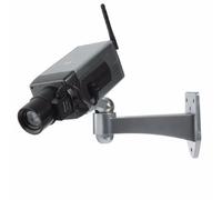 Caméra de sécurité factice intérieure/extérieure, fausse LED clignotante, Surveillance CCTV, Imitation