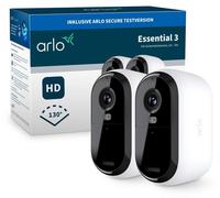 Caméra de sécurité HD Arlo Essential 3, lot de 2