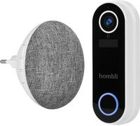 Caméra de sécurité Hombli Smart Doorbell 2 Pack Blanc (in arillon 2)
