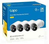 Caméra de sécurité intelligente sans fil TP-Link Tapo C425 (pack de 4), 248826, caméra de sécurité