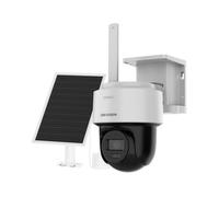 Caméra de Sécurité IP PTZ 4G Hikvision Value 4MP 8mm avec Panneau Solaire IP66 - DS-2CFSP4/4G(2.8mm)