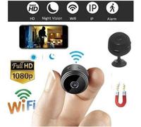 Caméra de sécurité sans fil HD 1080P avec vision nocturne et détection de mouvement - FORNORM - A9 Mini Caméra