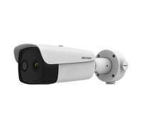 Caméra de Sécurité Thermique IP Hikvision 17?m 25mm + Optique 4MP 12mm IP67 - DS-2TD2138-25/QY
